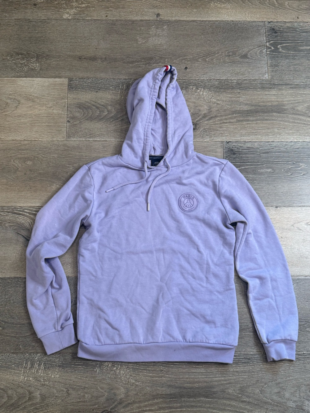 Paris Saint-Germain Essential Crest Hoodie - Violet - Womens 0949 - Picture 4 of 6